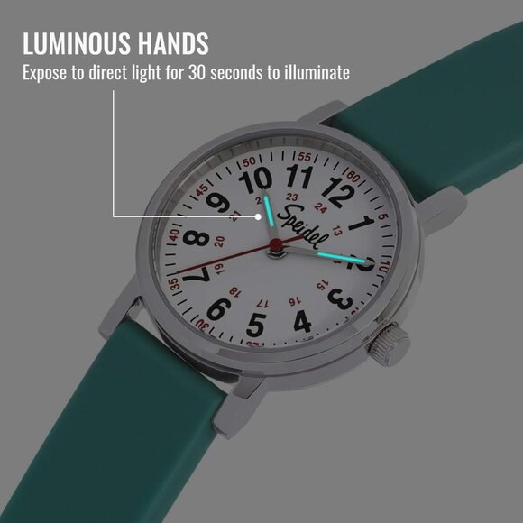 Speidel Petite Scrub Watch for Nurs, Doctors, Medical Professionals and Students - Picture 5 of 6